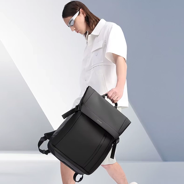 Bange Waterproof Backpack for Laptop 15.6" City Travel 45x30x16 cm for Work Airplane Men's Women's with USB Port Black