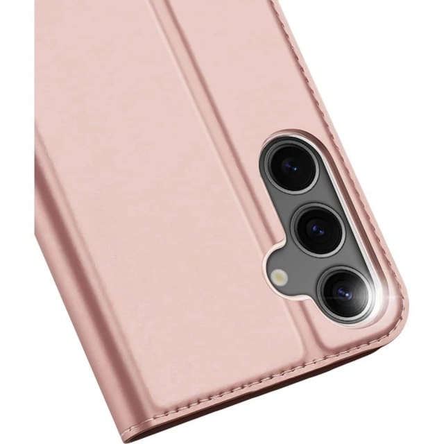 Etui Kabura do Samsung Galaxy S25 Dux Ducis Skin Pro Różowa