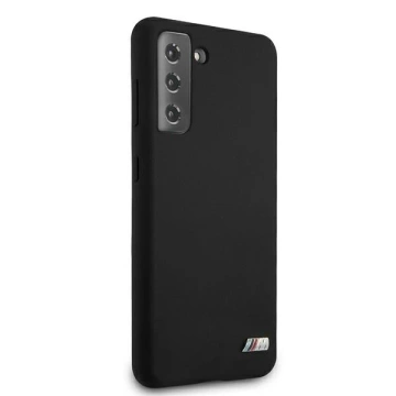 Etui BMW BMHCS21SMSILBK для Samsung Galaxy S21 G991 Silicone M Collection