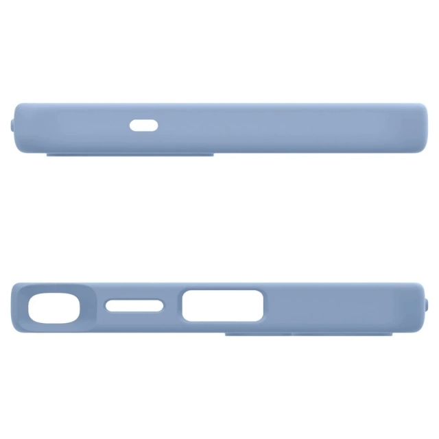 Чохол для Samsung Galaxy S25 Ultra Sapphire Blue Silicone Fit MagSafe Spigen