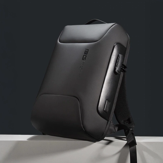 Anti-theft backpack Bange waterproof for laptop up to 15.6" multifunctional Black