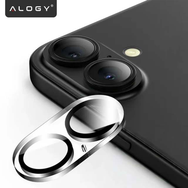 2x Glass Lens Camera for Apple iPhone 16 Pro / 16 Pro Max Alogy Lens Protector Pro Transparent