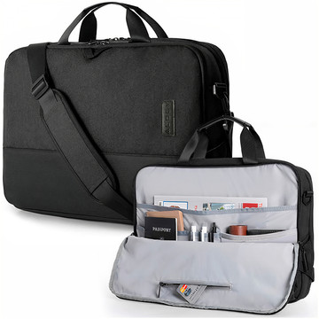 Alogy ochranná cestovná taška pre prenosné puzdro pre notebook, MacBook Air Pro do 15,6" Outdoor Traveler Black