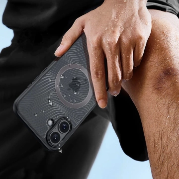 Чохол для iPhone 16 Dux Ducis Aimo Mag з MagSafe – чорний