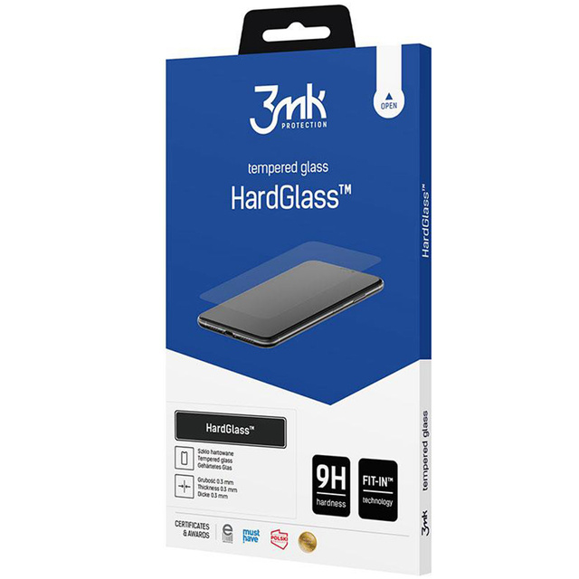 Starkes gehärtetes Glas für Telefon 3mk HardGlass für Samsung Galaxy Z Fold 6 Front-Telefonschutz