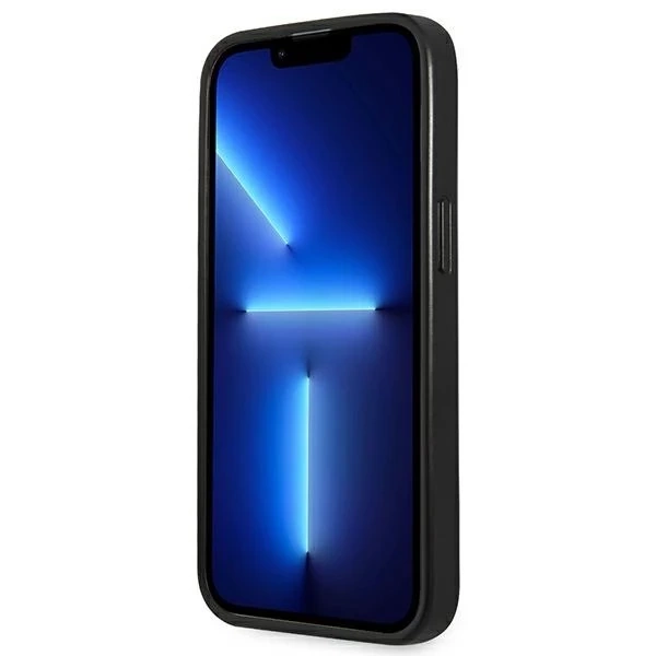 Pevné puzdro Etui Guess GUHCP13LPSATLG na iPhone 13 Pro / 13 6,1 SaffianoTriangle Logo