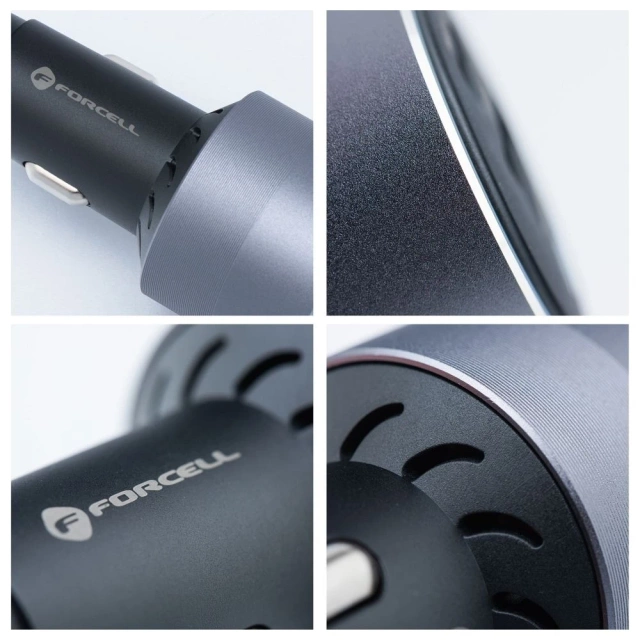 Nabíječka do auta Forcell 65W 2xUSB-C USB-A Rychlé nabíjení