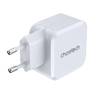 Ładowarka Sieciowa Choetech PD8007 45W USB-C Power Delivery Biała