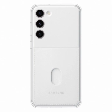 Samsung Frame Cover for Samsung Galaxy S23 Plus cover with interchangeable backs white