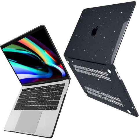 Etui obudowa Alogy Hard Case для Apple MacBook Pro 13 2016-2020 Glitter Black