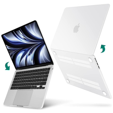 Pevné pouzdro Alogy pro Apple Macbook Air 13 2022 M2 Matte White Bag do 15,6"