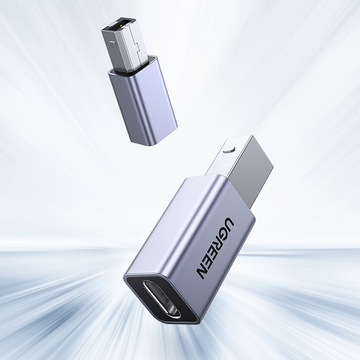 Перехідник USB-C на USB-B UGREEN US382 (для принтера)