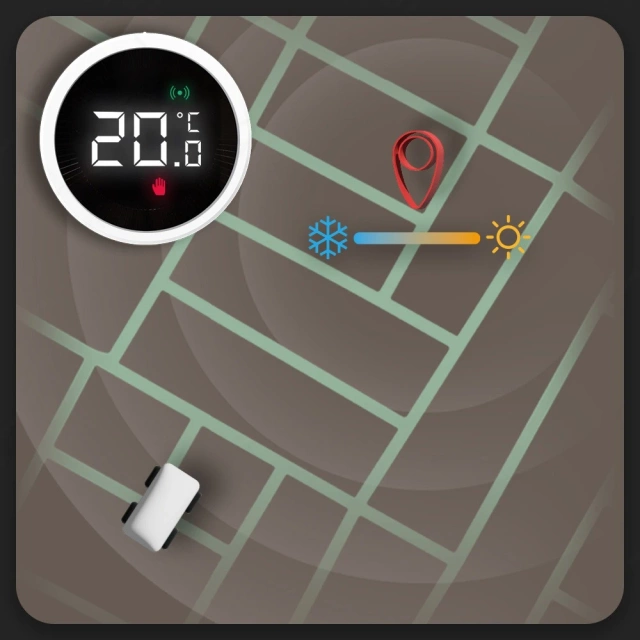 Aqara E1 Thermostatkopf für Zigbee EU Heizkörper