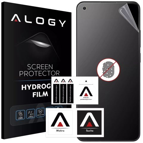 "MATTE" foil for Oppo A78 4G Hydrogel Alogy HydroSkin Matte Pro™ for screen for "FREE FINGERPRINT" case