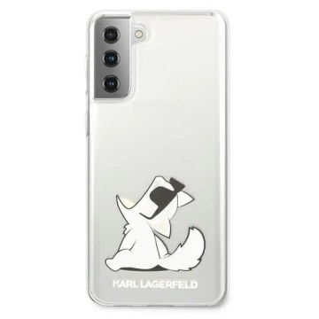Karl Lagerfeld KLHCS21MCFNRC S21  G996 hardcase transparent Choupette Fun