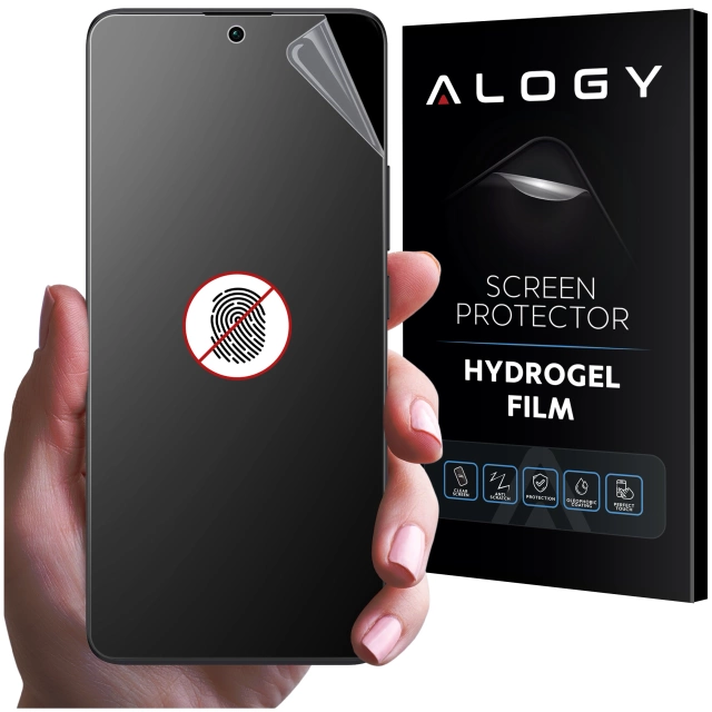 "MATTE" fólie pro Xiaomi Redmi Note 13 Pro 5G Hydrogel Alogy Displej HydroSkin Matte Pro™ pro pouzdro "Fingerprint FREE"