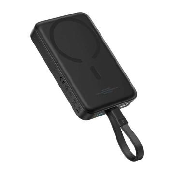Магнітний зовнішній акумулятор Baseus Mini 10000mAh 30W, чорний – видання Bayern