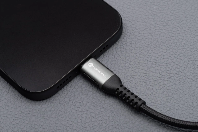 Кабель USB-C до USB-C Forcell 240W 5A QC 4.0 PD нейлоновий 3m Laptop Turbo