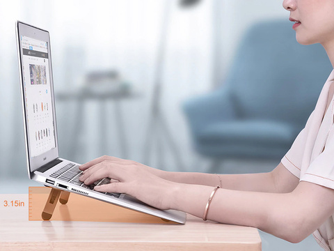 Підставка-тримач Oatsbasf mini laptop stand for notebook Grey