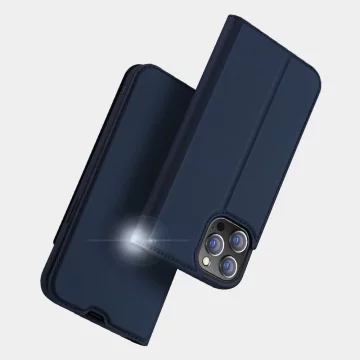 Dux Ducis Skin Pro Holster Flip Cover pre iPhone 13 Pro zlatý