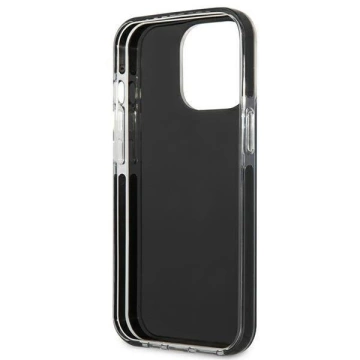 Karl Lagerfeld KLHCP13LTPEIKK iPhone 13 Pro / 13 6,1" pevný obal čierny/čierny Iconik Karl