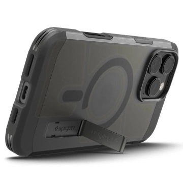 Kryt Spigen Tough Armor „T“ MagSafe pre iPhone 16 Pro Max, čierny