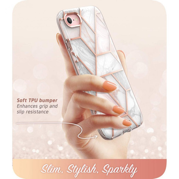 Etui Supcase Cosmo für Apple iPhone 7 / 8 / SE 2020 / 2022 Marmor