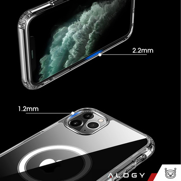 Прозорий чохол Alogy MagSafe для Apple iPhone 11 Pro Max