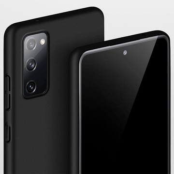Matné puzdro 3mk Matt Phone Resistant Case pre Samsung Galaxy S20 FE 5G čierne