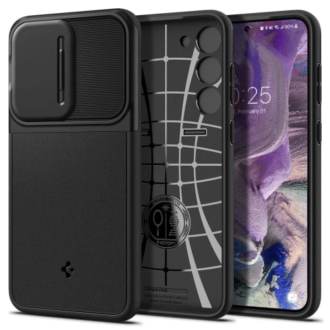 Etui Spigen Optic Armor do Samsung Galaxy S23 Black