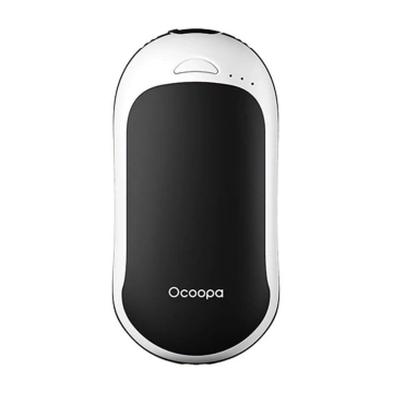 Ocoopa HotPal PD 5000mAh Powerbank Handwärmer, USB-C, Weiß/Schwarz