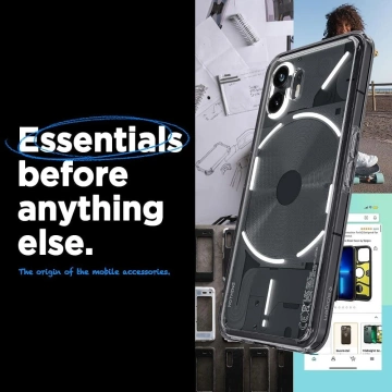 Etui Spigen Ultra Hybrid nedělá nic Phone 2 Space Crystal