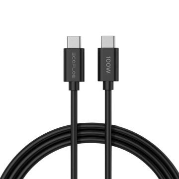 EcoFlow RAPID GaN 65W nástenná nabíjačka 2x USB-C USB-A so 100W káblom