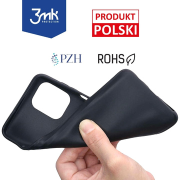Матовий чохол Phone Resistant Cover 3mk Matt Case для Apple iPhone 14 Plus Black Glass