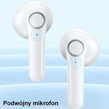 Bluetooth 5.1 slúchadlá USAMS TWS BU séria bezdrôtové ružové/ružové BHUBU04