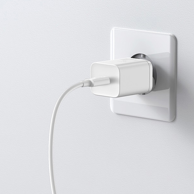 Ładowarka sieciowa zasilacz Baseus Super Si USB-C Type C PD 25W Biała