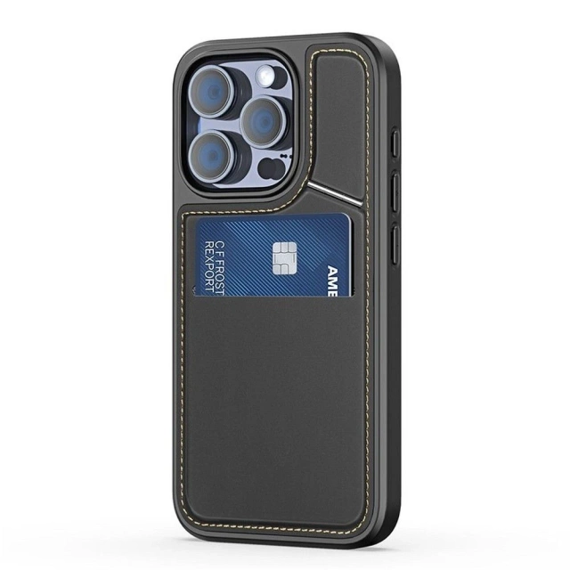 DUX DUCIS Rafi II Mag - back cover case with stand, compatible with MagSafe for iPhone 15 Pro