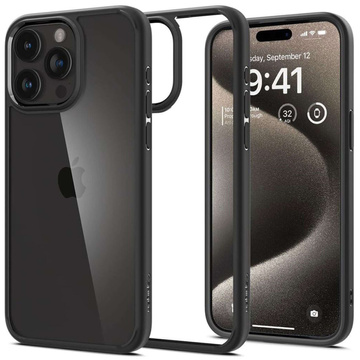Kryt pre iPhone 15 Pro Max Spigen Ultra Hybrid Case, zadný kryt Matte Black