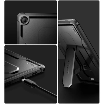 Etui Kevlar Pro pro Samsung Galaxy Tab A9 Plus 11.0 X210 / X215 / X216 černý