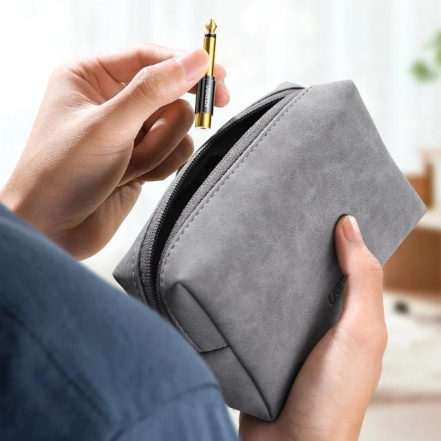 UGREEN adaptér 6,35 mm jack (samec) na RCA (samice) zlatý (AV169 80731)