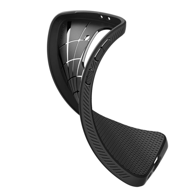 Ochranný kryt Spigen Liquid Air pro Samsung Galaxy A36 5G, matný, černý, černý