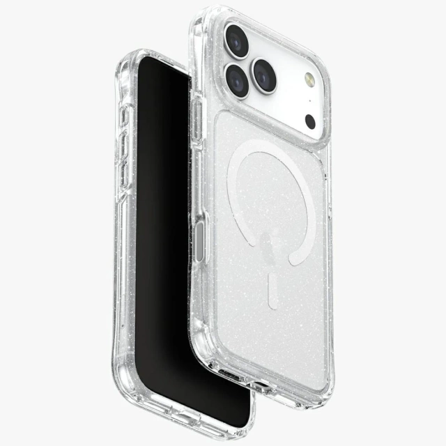 Etui Ochronne do iPhone 17 Pro Max UNIQ LifePro Xtreme Magclick Glitter