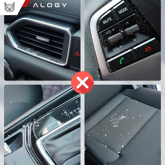 Alogy Cleaning Car Brush pre autá s vekom