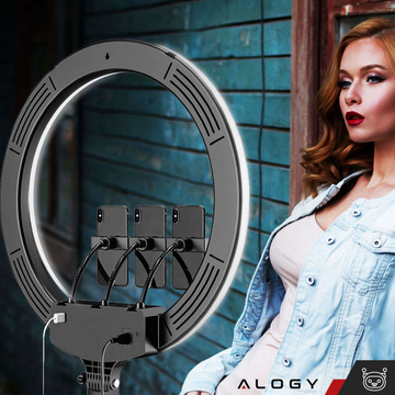 Фотолампа Alogy Ring M45 косметична для фотографій макіяжу