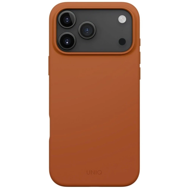 Etui Ochronne do iPhone 17 Pro Max UNIQ Lino Magclick Orange