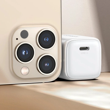 Ugreen Nexode mini GaN 20W sieťová nabíjačka USB-C PD 3.0 / QC 4.0 – biela