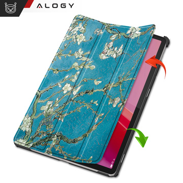 Puzdro na tablet Lenovo Tab M11 10,95" TB330FU / TB330XU / TB331FC Kryt na tablet Puzdro Alogy Obal na knihu Blossoming Mandľový strom (van Gogh) stylus