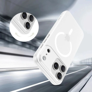Etui do iPhone 17 Pro Tech-Protect MagSlim MagSafe Biały Mat