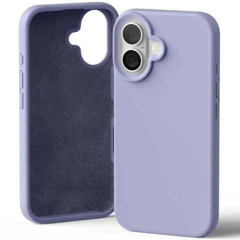 Mercury Silicone Case for iPhone 16 6.1" Lavender
