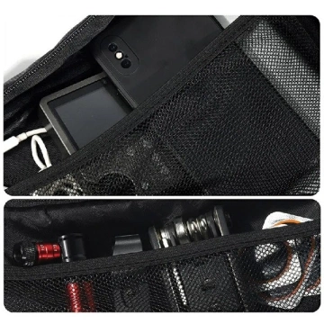 WILDMAN ES19 Bike Frame Case Pannier 3L Waterproof Black